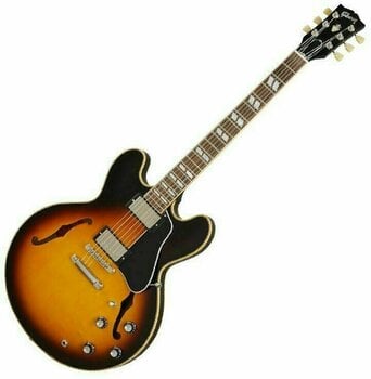 Halbresonanz-Gitarre Gibson ES-345 Vintage Burst - 1