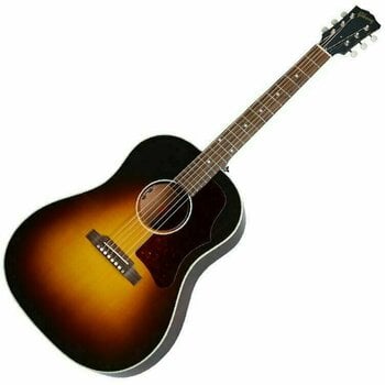Elektroakustická kytara Dreadnought Gibson 50's J-45 Original Vintage Sunburst - 1