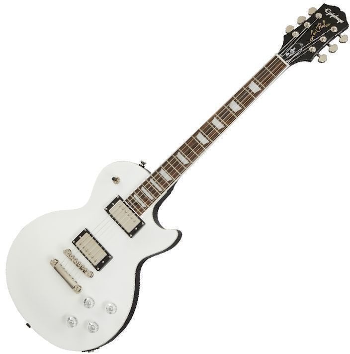 Guitarra eléctrica Epiphone Les Paul Muse Pearl White Metallic