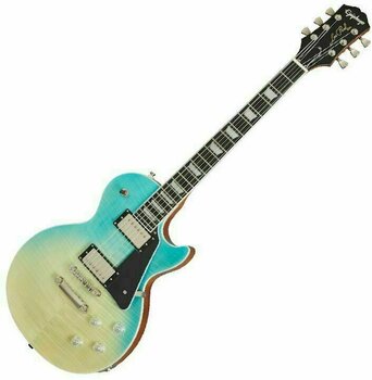 Elektrická kytara Epiphone Les Paul Modern Figured Caribbean Blue Fade - 1