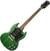Electric guitar Epiphone SG Classic Worn P-90s Inverness Green