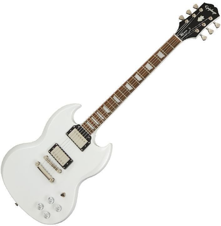 Guitarra elétrica Epiphone SG Muse Pearl White Metallic