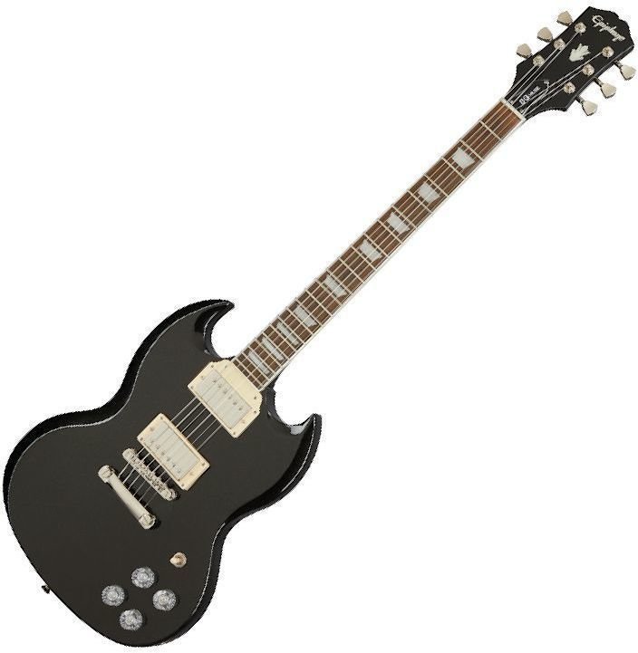 Chitară electrică Epiphone SG Muse Jet Black Metallic