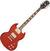 Guitarra elétrica Epiphone SG Muse Scarlet Red Metallic