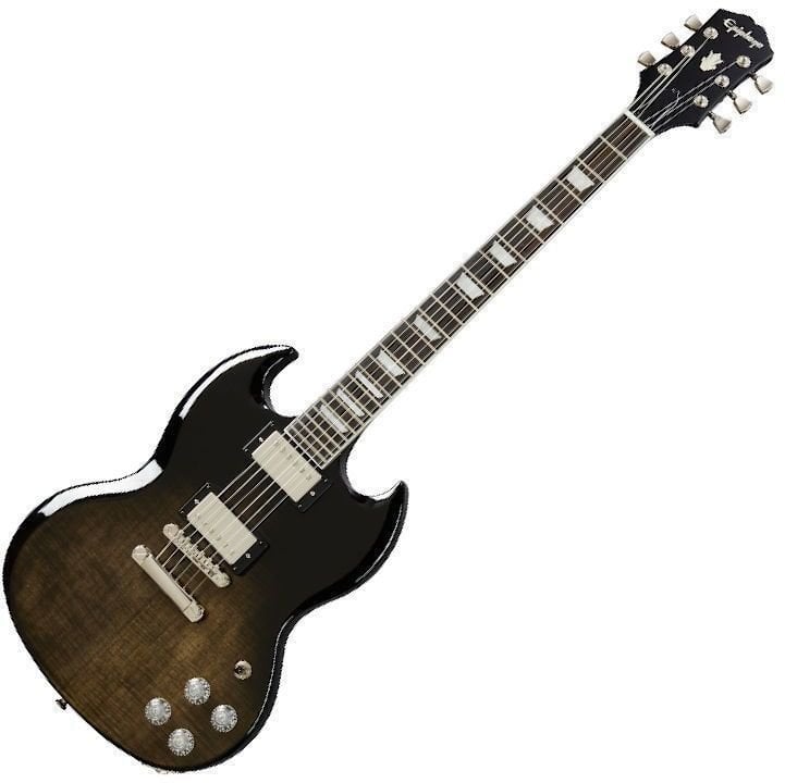 Guitare électrique Epiphone SG Modern Figured Trans Black Fade