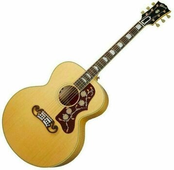Jumbo elektro-akoestische gitaar Gibson SJ-200 Original Antique Natural - 1