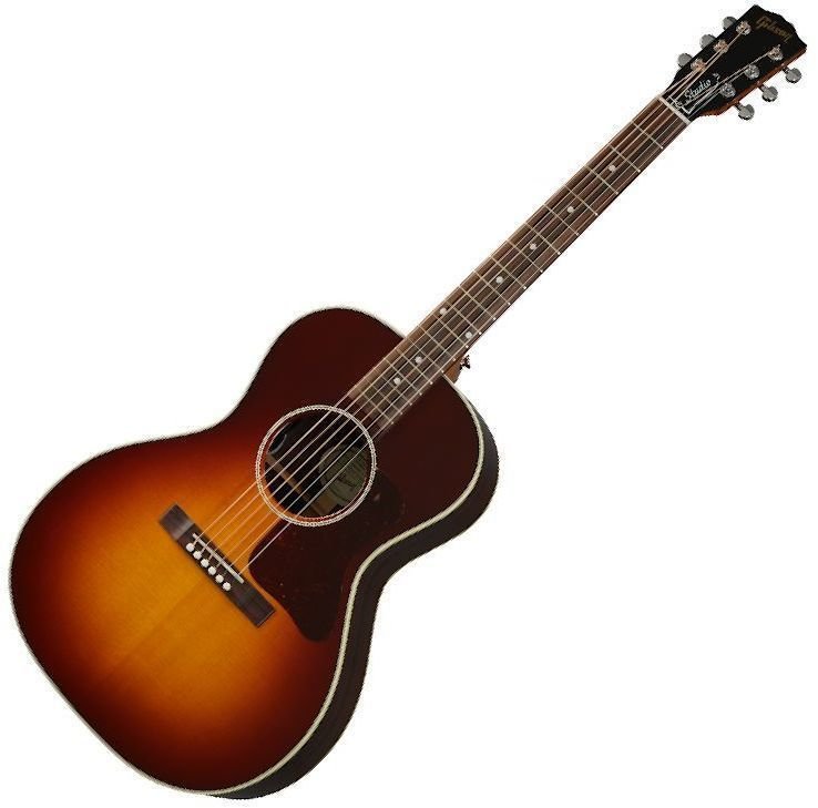 Elektro-akoestische gitaar Gibson L-00 Studio RW Rosewood Burst