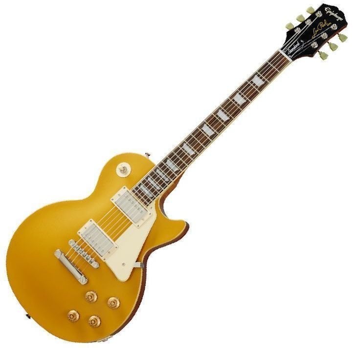Guitarra elétrica Epiphone Les Paul Standard '50s Metallic Gold
