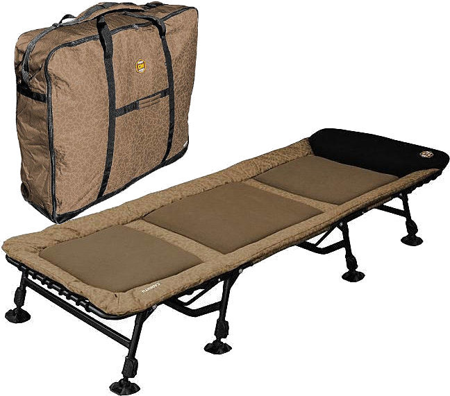 Fishing Bedchair Delphin GT8 Carpath Bag SET Fishing Bedchair