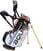 Golf torba Stand Bag Big Max Aqua 8 White/Black/Orange Golf torba Stand Bag
