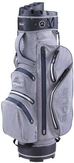 Чантa за голф Big Max Aqua Silencio 3 Storm Silver/Navy Чантa за голф