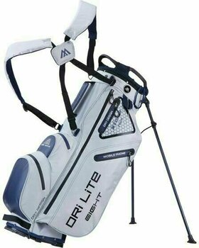 Golf Bag Big Max Dri Lite 8 Silver/Navy Golf Bag - 1
