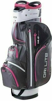 Golf Bag Big Max Dri Lite Sport Charcoal/Silver/Fuchsia Golf Bag - 1