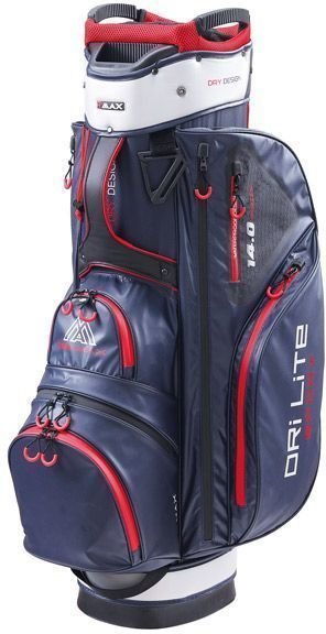 Golfbag Big Max Dri Lite Sport Navy/Silver/Red Golfbag