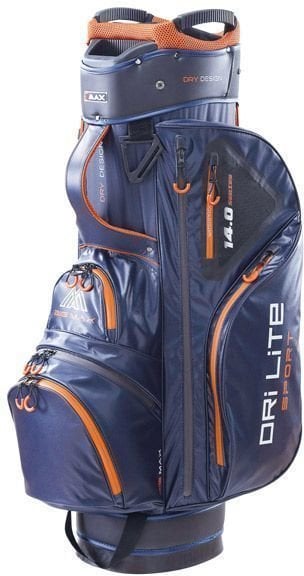 Golfbag Big Max Dri Lite Sport Steel Blue/Black/Orange Golfbag