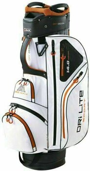 Cart Bag Big Max Dri Lite Sport White/Black/Orange Cart Bag - 1