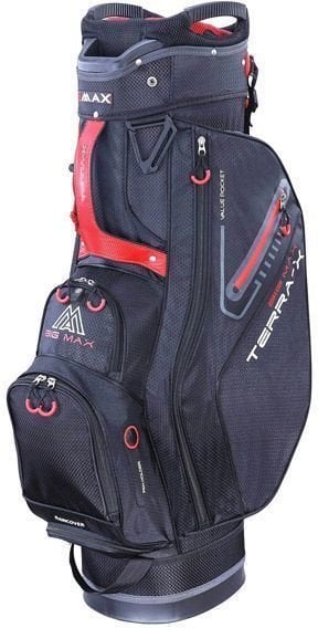 Чантa за голф Big Max Terra X Black/Red Чантa за голф