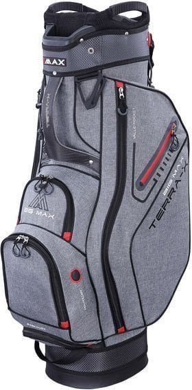 Golf torba Cart Bag Big Max Terra X Storm Silver/Red Golf torba Cart Bag