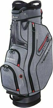 Borsa da golf Cart Bag Big Max Terra X Storm Silver/Red Borsa da golf Cart Bag - 1