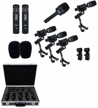 Microphone Set for Drums Soundking EF072B Microphone Set for Drums - 1