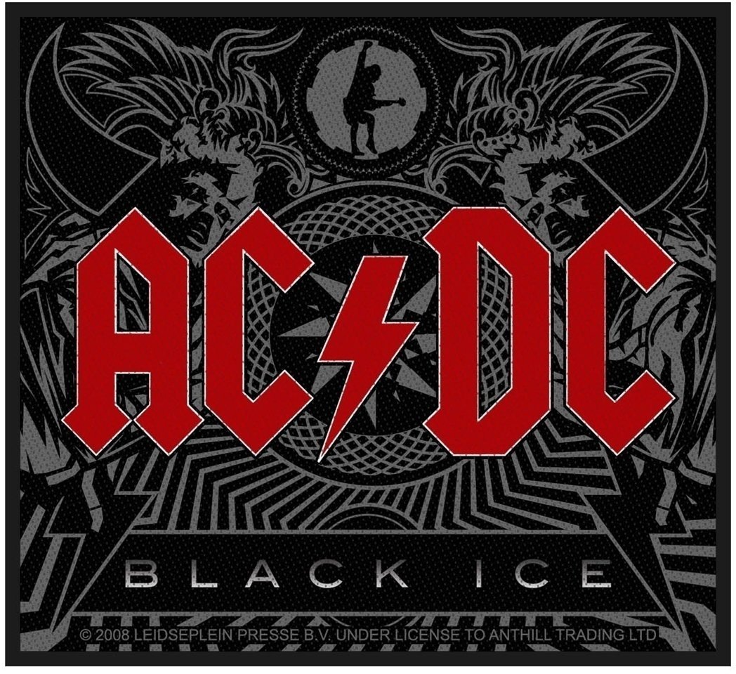 Naszywka AC/DC Black Ice Naszywka
