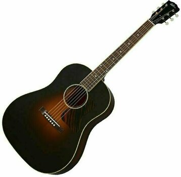 electro-acoustic guitar Gibson 1934 Jumbo Vintage Sunburst - 1