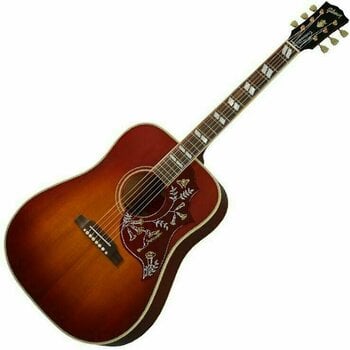 Dreadnought-kitara Gibson 1960 Hummingbird Cherry Sunburst - 1