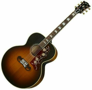 Джъмбо китара Gibson 1957 SJ-200 Vintage Sunburst - 1