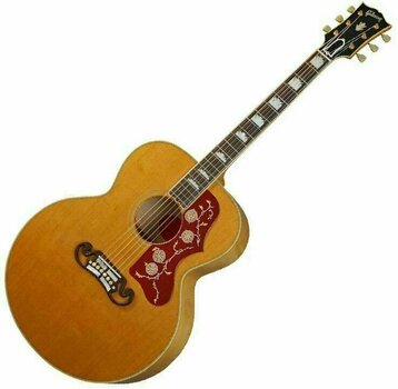 Джъмбо китара Gibson 1957 SJ-200 Antique Natural - 1