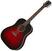 Elektroakustinen kitara Gibson Slash J-45 Vermillion Burst