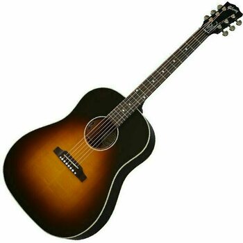 Електро-акустична китара Дреднаут Gibson Slash J-45 November Burst - 1
