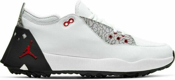 Chaussures de golf pour hommes Nike Jordan ADG 2 White/University Red/Black 48,5 - 1