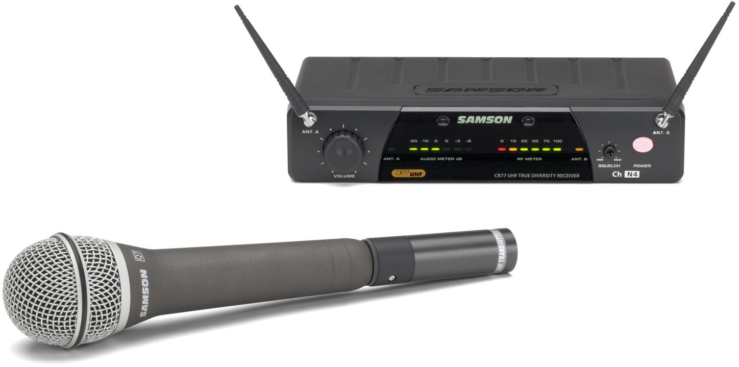 Système sans fil avec micro main Samson AirLine 77 Handheld