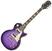 Elektrische gitaar Epiphone Les Paul Classic Worn Purple