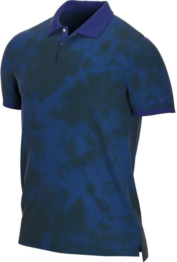 Rövid ujjú póló Nike Golf Fog Wash Deep Royal Blue/Deep Royal Blue S