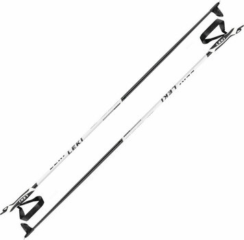 Bastões de esqui Leki Poles Cross Soft Preto-Branco - 1
