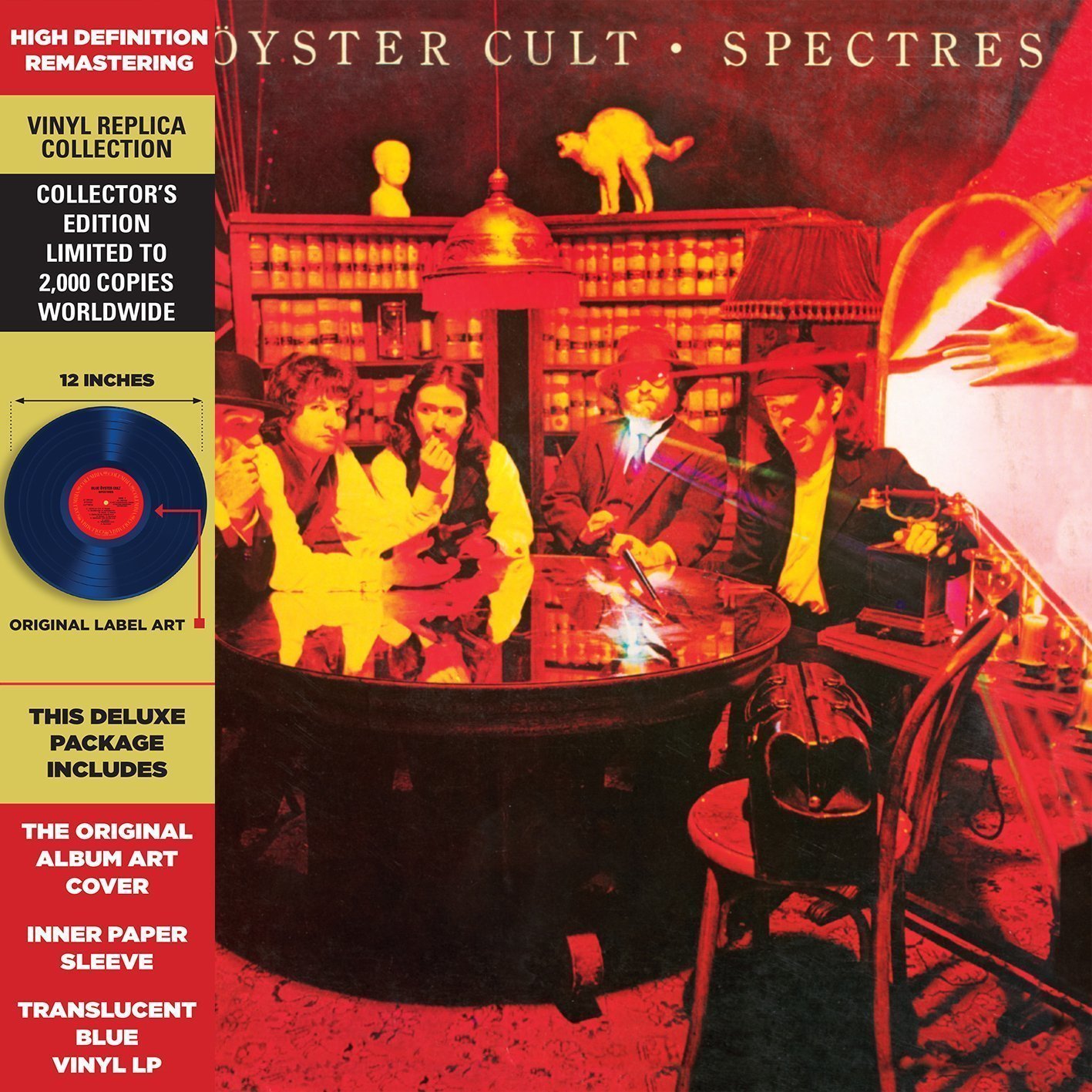 Disco in vinile Blue Oyster Cult - Spectres (Blue Vinyl)