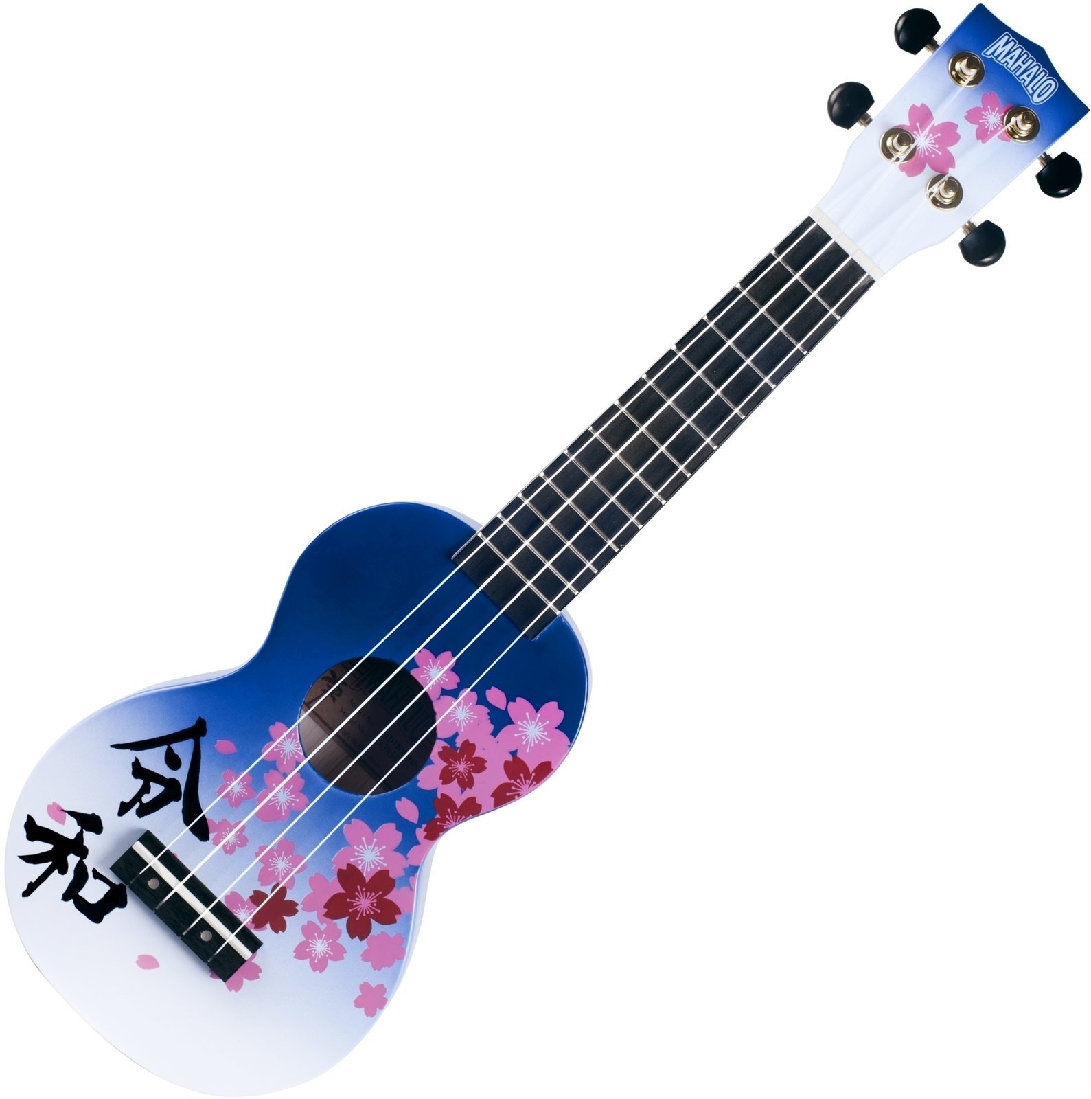 Soprano ukulele Mahalo MD1RWWTB Soprano ukulele Reiwa Blue Burst