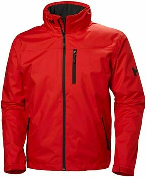 Giacca Helly Hansen Men's Crew Hooded Midlayer Giacca Alert Red L - 1