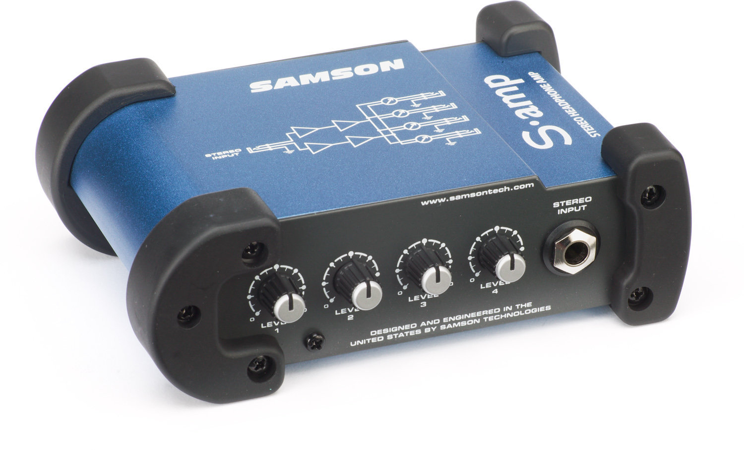 Fejhallgató erősítő Samson S-amp