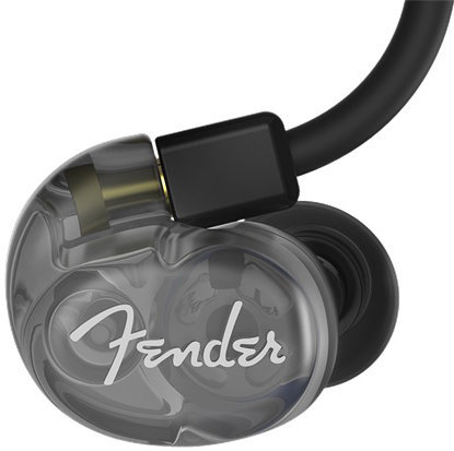 Auscultadores intra-auriculares Fender DXA1 PRO In-Ear Monitors Transparent Charcoal