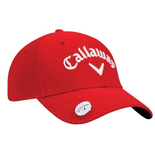 Callaway Stitch Magnent Cap - Red Callaway Stitch Magnent Cap - Red