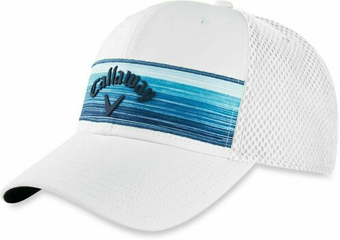 Mütze Callaway Stripe Mesh Cap White/Navy/Blue - 1