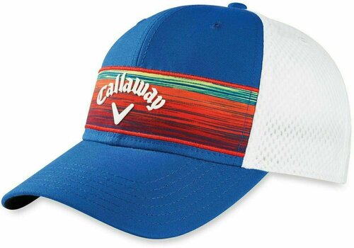 Mütze Callaway Stripe Mesh Cap Royale/White/Red - 1