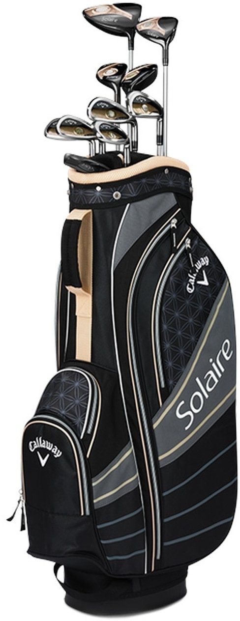 Голф комплект за голф Callaway Solaire 11-piece Ladies Set Champagne Right Hand