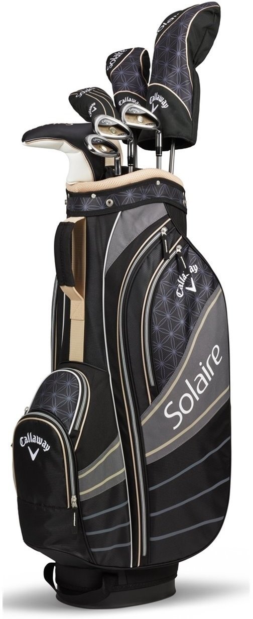 Golf-setti Callaway Solaire 8-piece Ladies Set Champagne Right Hand