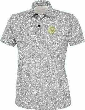 Camiseta polo Galvin Green Remy Ventil8+ White/Grey/Yellow 134/140 - 1