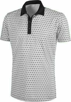 Poloshirt Galvin Green Mario Ventil8+ Mens Polo Shirt Cool Grey/Sharskin/Black M - 1