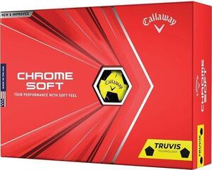 Callaway Chrome Soft 2020 Yellow Truvis Black Callaway Chrome Soft 2020 Yellow Truvis Black
