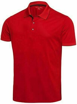 Chemise polo Galvin Green Marty Tour Black/Red S - 1